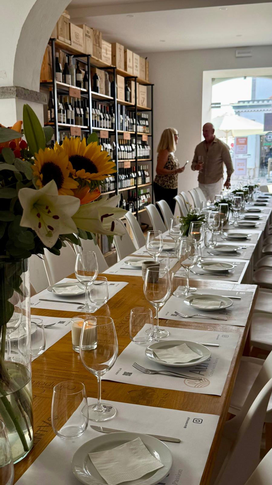 Private birthday celebration at Aura Tavira
